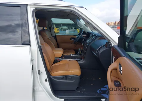 2017 Nissan Armada Platinum из США, поврежденный, VIN JN8AY2NE9H9701662
